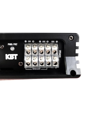 Amplificador para auto Kbt D5-1500MD de 12 VDC
