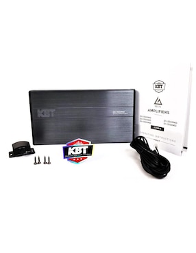Amplificador para auto Kbt D5-1500MD de 12 VDC