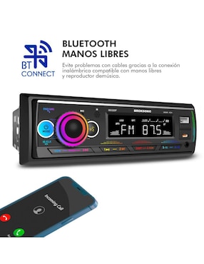 Kit de autoestéreo con subwoofer Broksonic bs-320f26