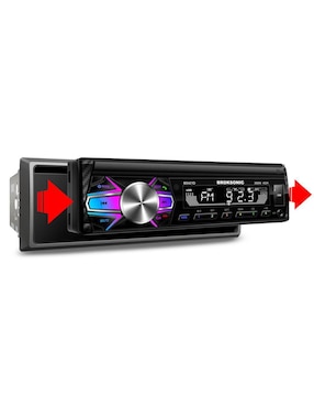 Kit de autoestéreo con subwoofer Broksonic bs-421d65