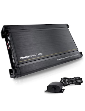 Amplificador para automovil steelpro nano4500 de 9.6 v