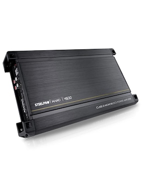 Amplificador para automovil steelpro nano4500 de 9.6 v