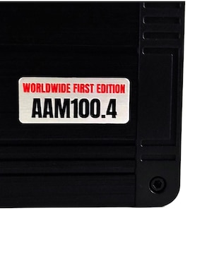 Amplificador para auto Monster AAM100.4 de 9.16 VDC