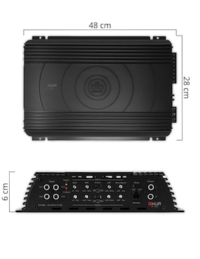 Amplificador para auto Db Drive A7 75.4 de 4.5 V