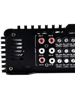Amplificador para auto Db Drive WDX PRO2500.5 de 12 VDC