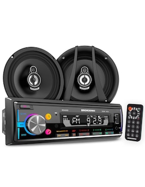 Kit de autoestéreo subwoofer Broksonic BS-420D65