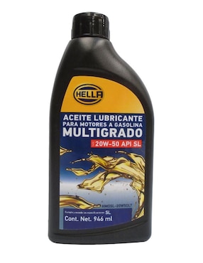 Aceite multigrado Hella para automóvil 20W-50 946 ml