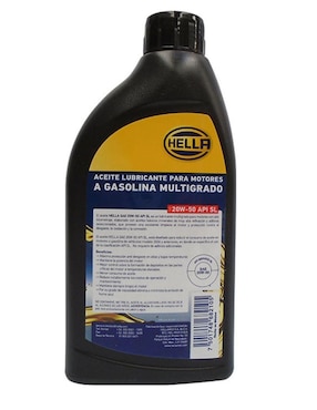 Aceite multigrado Hella para automóvil 20W-50 946 ml