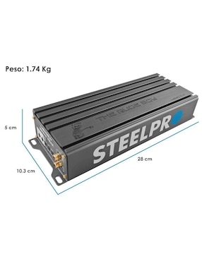 Amplificador para auto The Rude Boy The Bad Guy de 12V