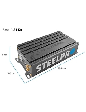 Amplificador para auto The Rude Boy The Fatboy de 12 V