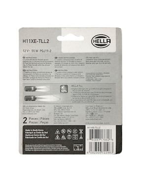 Foco exterior Hella Focos Chevrolet Astra 2002 al 2000 2 piezas