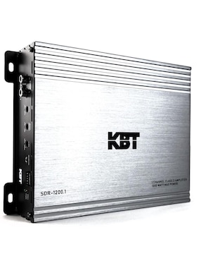 Amplificador para auto Kbt SDR-1200.1 de 9.16 VDC