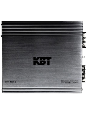 Amplificador para auto Kbt SDR-1800.2 de 10 - 16 V