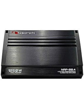 Amplificador para auto Nakamichi NAP-80.4 de 0.2-6.0 V