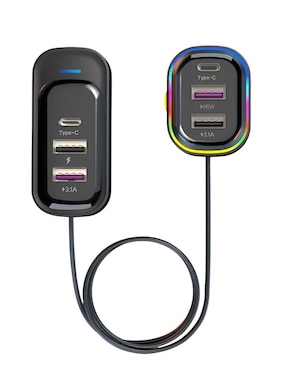 Cargador auto Xtellar de 65 W USB