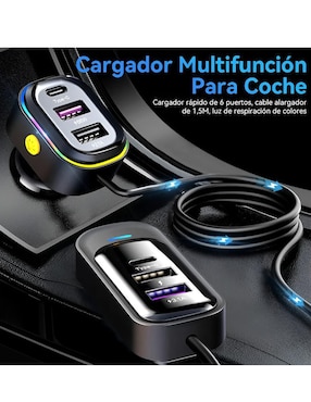 Cargador auto Xtellar de 65 W USB