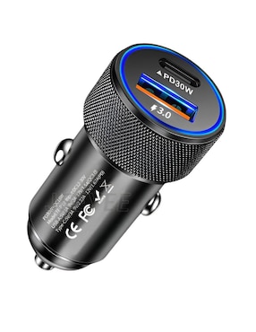 Cargador auto Xtellar de 48 W USB tipo A + USB tipo C XTLLAR6209
