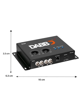 Amplificador para auto Dabb Dab-8020 de 110 V