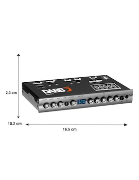 Amplificador para auto Dabb DAB-8040 de 110 V