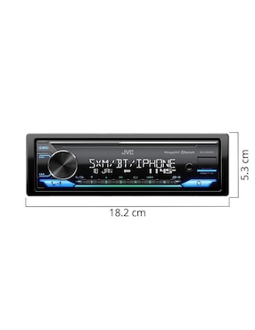 Autoestéreo un din JVC kd-x380bts