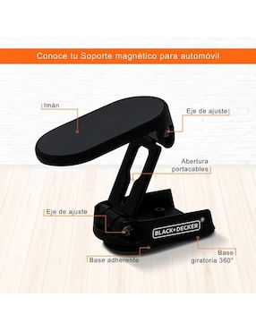 Soporte para celular Black+Decker edición estándar