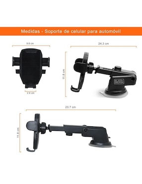 Soporte para celular Black+decker edición estándar