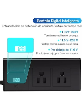 Inversor de corriente Mr. Gadgets de 110 V