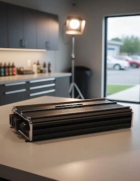 Amplificador para auto Audiobahn potenza3k de 12 V