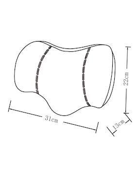 Almohada para viaje Heuman Brand