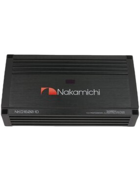 Amplificador para auto Nakamichi nkg1600.1d de 8 V