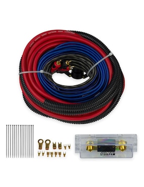 Kit instalación para amplificador RCA Steelpro a tipo RCA de 5 m