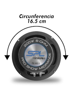 Set de medios Steelpro pro-mid-6