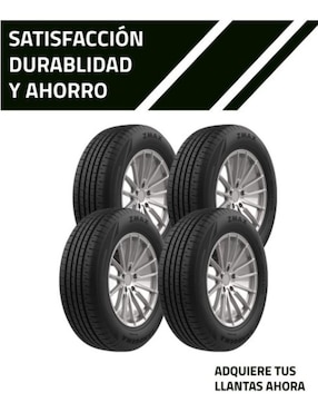 Set de llantas para auto Zmax Landgema 195/65R15
