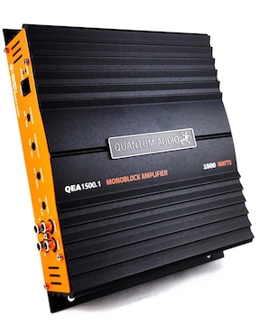 Amplificador para auto Quantum Audio QEA1500.1 de 9-16 vdc