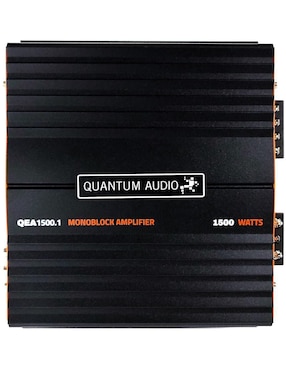 Amplificador para auto Quantum Audio QEA1500.1 de 9-16 vdc