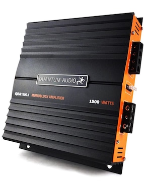 Amplificador para auto Quantum Audio QEA1500.1 de 9-16 vdc