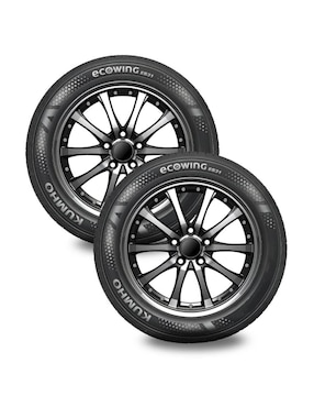 Set de llantas para auto Kumho ECOWING ES31 175/65R15