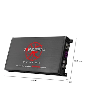 Amplificador para auto Soundstream v-3550.1d de 12 V
