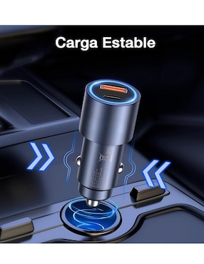 Cargador auto Xtellar de 35 w usb + usb tipo C xtllar7957