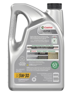 Aceite sintético Castrol para automóvil 5W-30 5 L