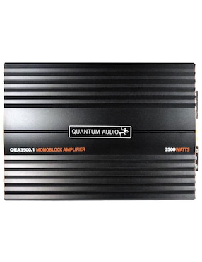 Amplificador para auto Quantum Audio QEA3500.1 de 9-16 VDC