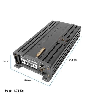 Amplificador p/auto Vander Graaf Mozart de 10 - 16 V