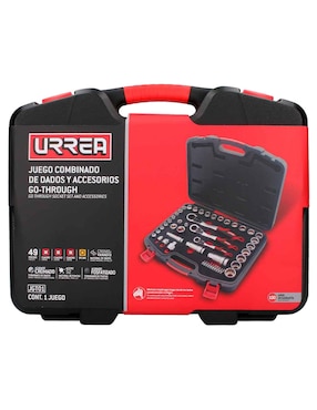 Juego de dados Urrea JGT01 49 piezas