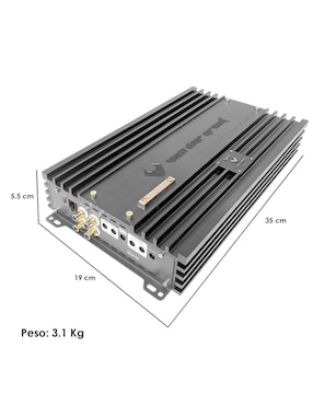 Amplificador p/auto Vander Graaf Sparta de 9 V