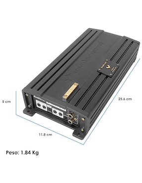 Amplificador para auto Vander Graaf Beethoven de 16 V