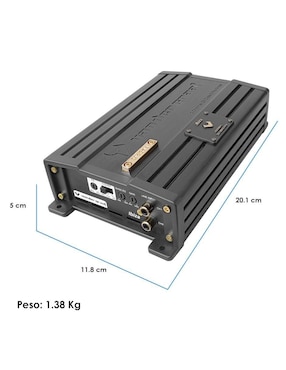 Amplificador para auto Vander Graaf Ibiza de 16 V