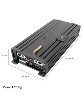 Amplificador para auto Vander Graaf Picasso de 16 V