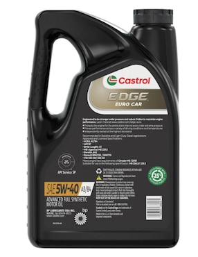 Aceite sintético Castrol para automóvil 5W-40 5 L