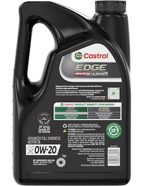 Aceite sintético Castrol para automóvil 5W-20 5 L