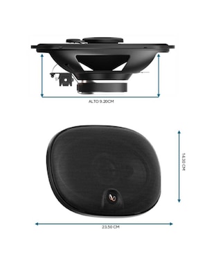 Set de bocinas Infinity Alpha 693M
